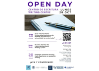 Open Day Writing Center / Jornada de Puertas Abiertas del Centro de Escritura