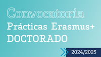 [2024/2025] Prácticas Erasmus+ Doctorado