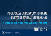 Publicada la convocatoria de Becas de carácter general