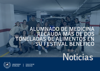 Alumnado de Medicina recauda más de dos toneladas de alimentos en su festival benéfico