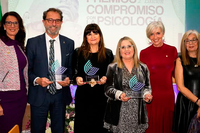 La catedrática María Isabel Hombrados, premio del Colegio de Psicólogos