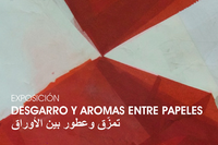 Exposición "Desgarro y aromas entre papeles" de la artista Mimi Ripoll