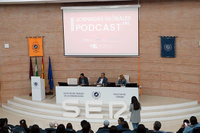 La Facultad de Ciencias de la Comunicación se convierte en el centro de debate en torno al podcast  