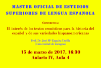 1ª Conferencia del Master-ESLE