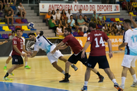 El equipo masculino de la UMA se clasifica para cuartos de final tras ganar a Minho (Portugal) por 19-35