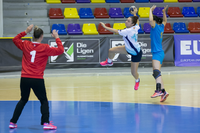 Las chicas de la UMA caen derrotadas por Ovidius y jugarán contra Valencia por la séptima plaza 