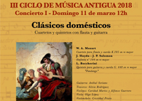 III CICLO DE MÚSICA ANTIGUA 2018