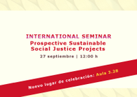 International Seminar Prospective Sustainable Social Justice Projects