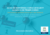 Acto Bienvenida Curso 2018-2019