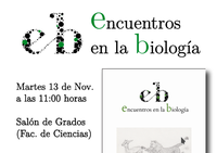 Presentación nueva etapa "Encuentros en la Biología"