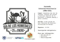 Jornada Interuniversitaria (UMA-UJA)Celebración Día Mundial de los Humedales