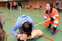 Un maratón en el Complejo Deportivo forma a 1.900 estudiantes en las técnicas de reanimación cardiopulmonar