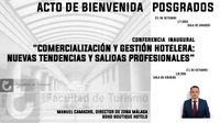 Apertura del curso para los posgrados de la Facultad