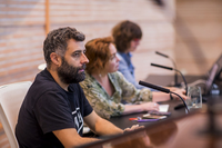 Nacho Carretero, autor de 'Fariña', abre la segunda jornada de Screen TV en la Facultad de Comunicación