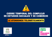 Cierre temporal del Complejo de Estudios Sociales y de Comercio