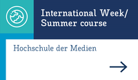 Hochschule der Medien International weeks