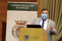 El Rectorado acoge la clausura del curso 2020-21 de la Academia Malagueña de Ciencias