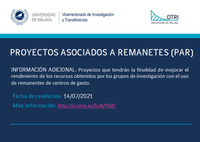 PROYECTOS ASOCIADOS A REMANENTES (PAR)