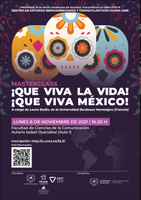 Masterclass "¡Que viva la vida! ¡Que viva México!"