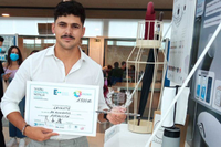 Daniel Ostio, alumno de la Escuela de Ingenierías Industriales, ganador del II Concurso Interuniversitario de Diseño Industrial Andaluz