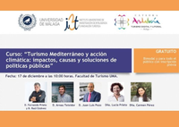 Curso “Turismo Mediterráneo y acción climática: impactos, causas y soluciones de políticas públicas” 