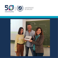 Entrega del premio por la participación en PsicoLogoDiversa