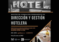 MÁSTER DE FORMACIÓN PERMANENTE EN DIRECCIÓN Y GESTIÓN HOTELERA