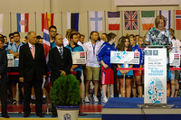 Inauguración  del IX Campeonato de Europa Universitario de Fútbol Sala