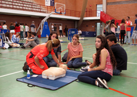 Más de 1000 jóvenes asisten a la jornada de formación para actuar ante una parada cardiopulmonar