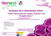 Conferencia “Sweet Nanomaterials: Design, Synthesis and Bioapplications”