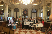 Los alumnos del grado en Marketing reciben los premios del concurso 'Euroscreen'