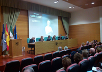 La UMA rinde homenaje al profesor de Historia del Arte Domingo Sánchez Mesa