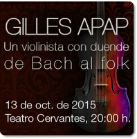 GILLES APAP: UN VIOLINISTA CON DUENDE