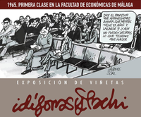 Exposición de Viñetas "Idígoras y Pachi. 50 años de la Facultad de Ciencias Económicas y Empresariales""