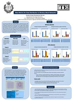 PÓSTER | New Metrics for Data Distribution in Wireless Mesh Networks