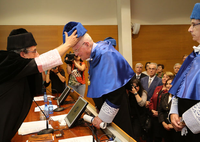 Hans-Dieter Wienberg, fundador de La Mayora, doctor honoris causa de la Universidad de Málaga