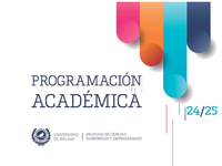 Libro de programación académica y calendario curso 2024/2025