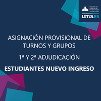 ASIGNACION PROVISIONAL TURNOS Y GRUPO