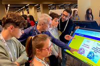 Docentes de la Universidad de Málaga y un grupo de jóvenes de Secundaria han viajado a Chicago para presentar el proyecto ‘Estudiantes por la inclusión’