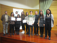 Entrega de premios primer Concurso de Oratoria Coreana