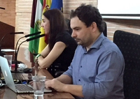 Ángel Sastre en la Facultad de Ciencias de la Comunicación