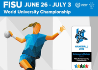 CAMPEONATO DEL MUNDO UNIVERSITARIO DE BALONMANO 2016