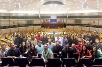 Alumnos visitan el Parlamento Europeo