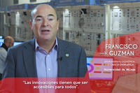 El profesor de la Escuela de Ingenierías Industirales Francisco Guzmán