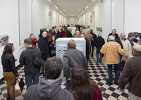 Un momento de la inauguración de la exposiciones sobre fotoperiodismo