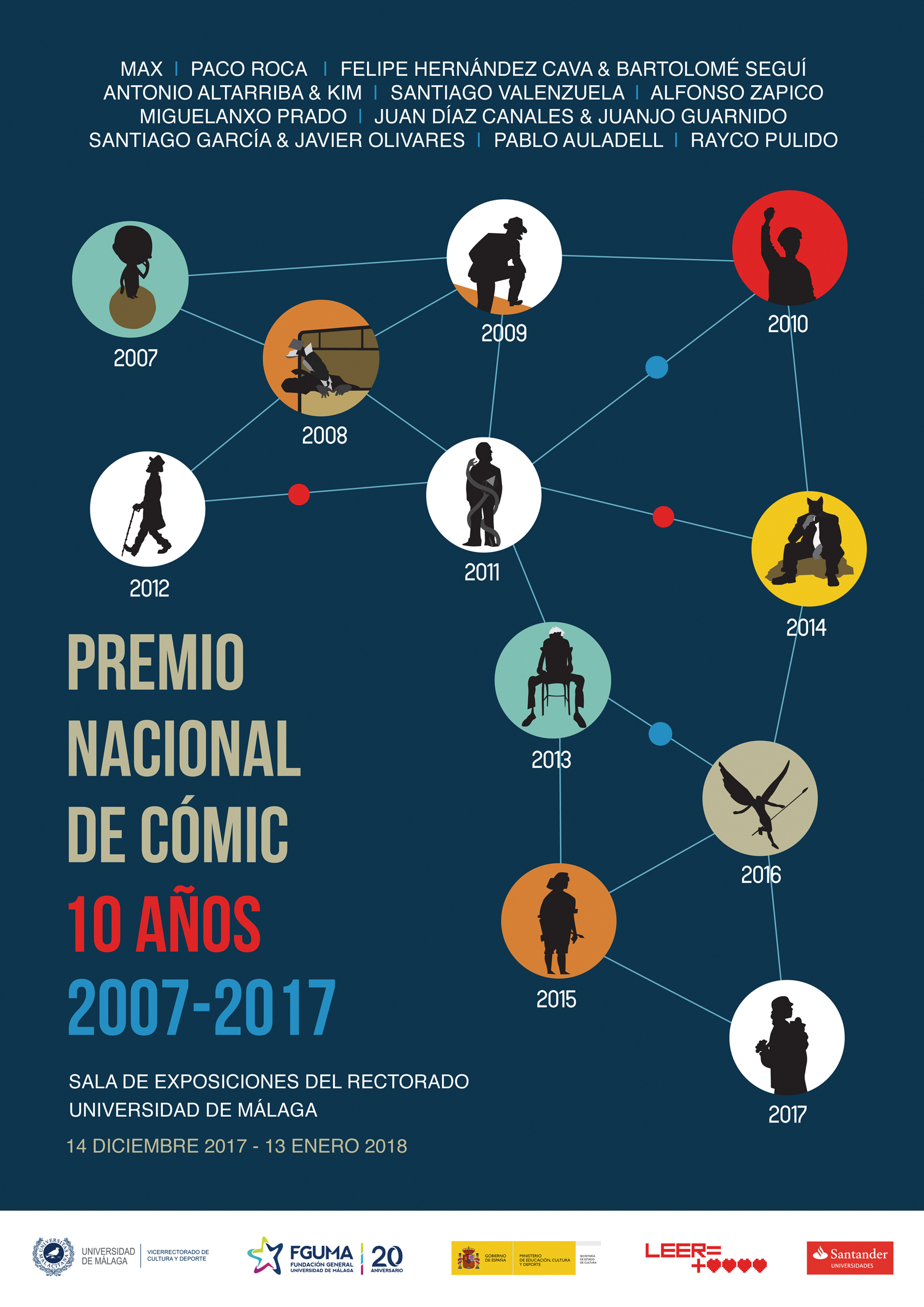 CARTEL PREMIO NACIONAL DE CÓMIC